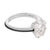 Early 21st Century Lugano Gia 2.00 Carat Old Mine Cut Diamond 18k White Gold Engagement Ring, Size 6 For Sale - Image 5 of 8