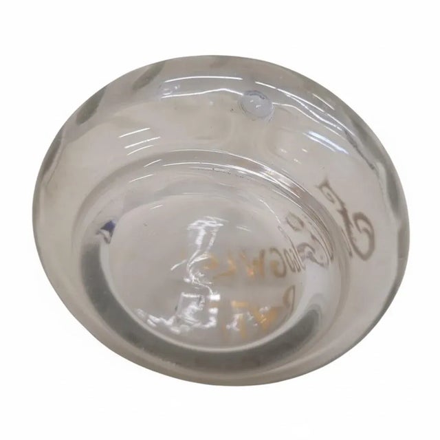 Antique 1890s “Sedgwick Rye” Whiskey Decanter – Hand-Painted Bar Back For Sale - Image 4 of 6