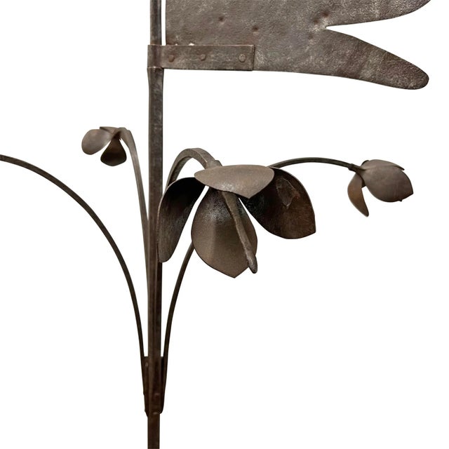 Metal 18th Century French Wrought-Iron Dragon Weathervane For Sale - Image 7 of 11
