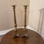 Vintage Antique French Style Altar Candlesticks With Figural Bases- a Pair For Sale - Image 4 of 11