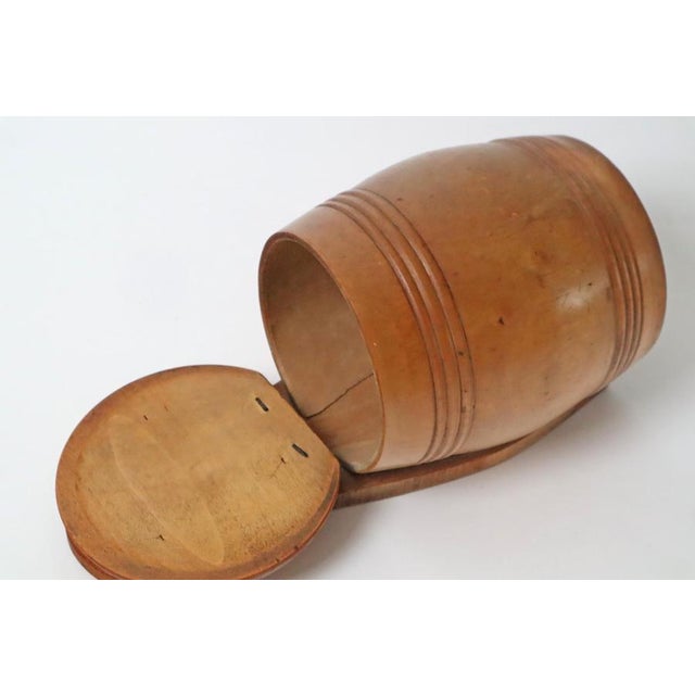 Victorian Treenware Hanging Salt Boxes, 19th Century, Set of 2 For Sale - Image 5 of 13