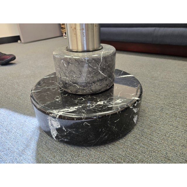 Acerbis Acerbis Menhir Glass Coffee Table For Sale - Image 4 of 9