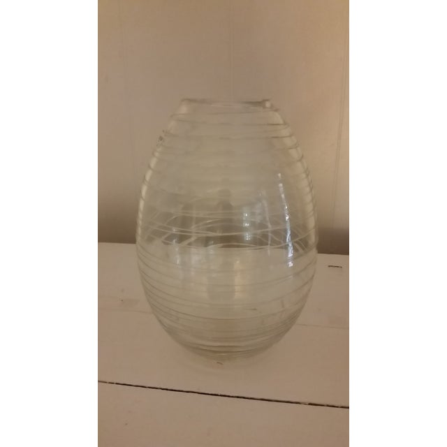 Dansk Designs Dansk Glace Large Vase For Sale - Image 4 of 7