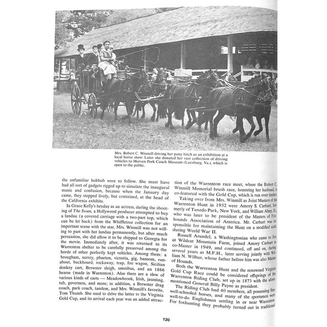 Traditional "The Hunt Country of America Revisited" 1987 Slater, Kitty For Sale - Image 3 of 9