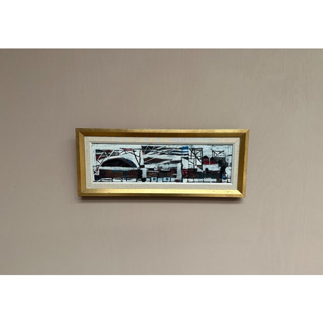 Mid-Century Modern Teddy Sempinski, Transition, 1960s, Oil on Canvas, Framed For Sale - Image 3 of 14