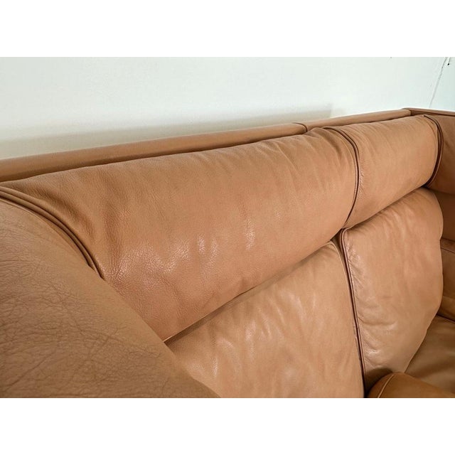 Leather 2292 Coupe Sofa by Børge Mogensen for Fredericia, 1960s For Sale - Image 11 of 16