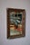 Antique Bohemian Mirror in Embossed Metal Frame with Oak Leaves, 1950s For Sale - Image 3 of 10
