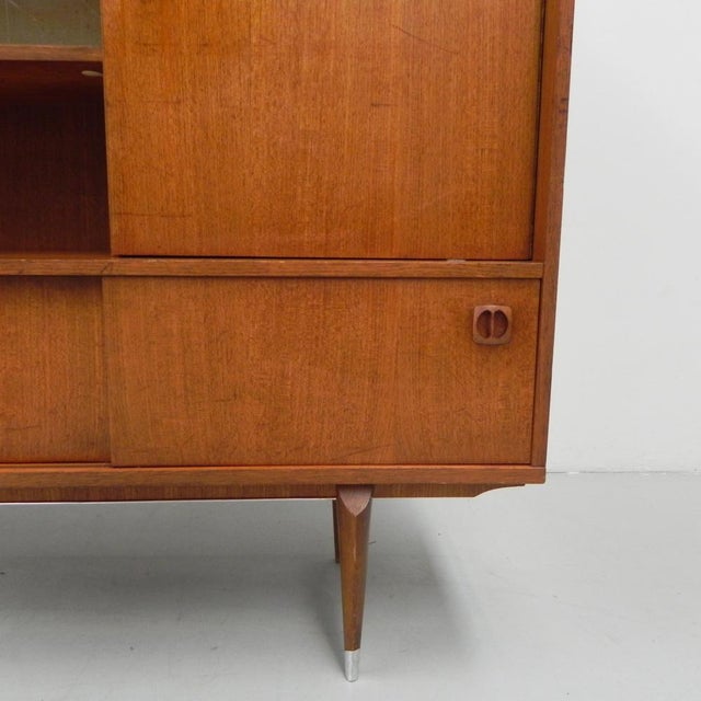 Mid-Century Modern Long Vintage Highboard, 1960s For Sale - Image 3 of 18