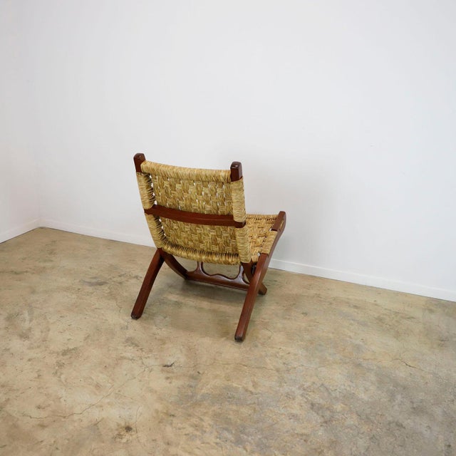 Mexican 1960s Mexican Folding Chair Attributed to Muebles Toluca For Sale - Image 3 of 5