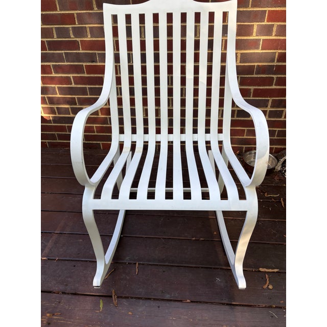 2010s McKinnon and Harris "McNeil" Rocking Chair For Sale - Image 5 of 10