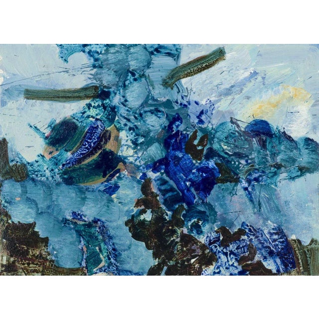 Torsten Hult, Abstract Composition, 1964, Oil on Cardboard For Sale - Image 8 of 8