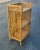 1970s Mid-Century Bohemian Split Bamboo Rattan Wicker Low Bookcase Etagere For Sale - Image 5 of 13