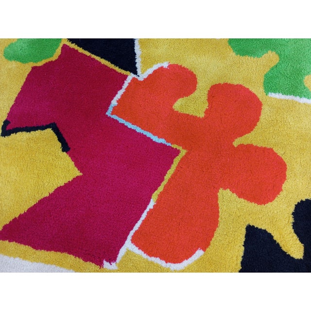 Textile Rug by Ian Spalding for Craigie Stockwell, Scotland, 1980s For Sale - Image 7 of 12