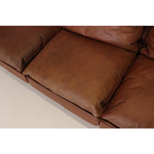 RH 302 Sofa in Leather by Robert Haussmann for De Sede, 1960s For Sale - Image 14 of 18