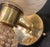 Brass and Glass Murano Wall Sconces, 1990, Set of 2 For Sale - Image 9 of 17