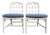 Vintage McGuire San Francisco Cathedral Back Rattan Dining Chairs – A Pair For Sale