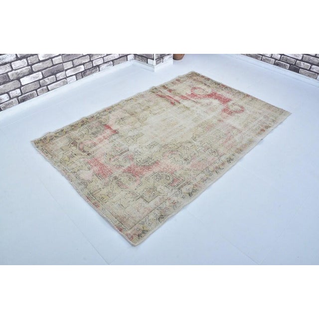 Anatolian Vintage Wool Rug For Sale In Phoenix - Image 6 of 10