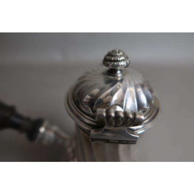 Silver Selfish Silver Coffee Pot from Cardeilhac Company, Paris For Sale - Image 8 of 14