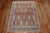 Garden of Paradise Motif mid-20th century Persian Tabriz rug with a deep red field, accents in ivory and icy blue...