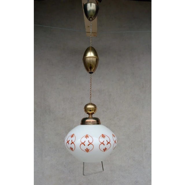 Vintage Chandelier, 1950s For Sale - Image 9 of 11