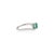 Not Yet Made - Made To Order VRJewels 1.31 Carat Pear-Cut Zambian Emerald Wave Ring Size 7 in 14k White Gold For Sale - Image 5 of 13