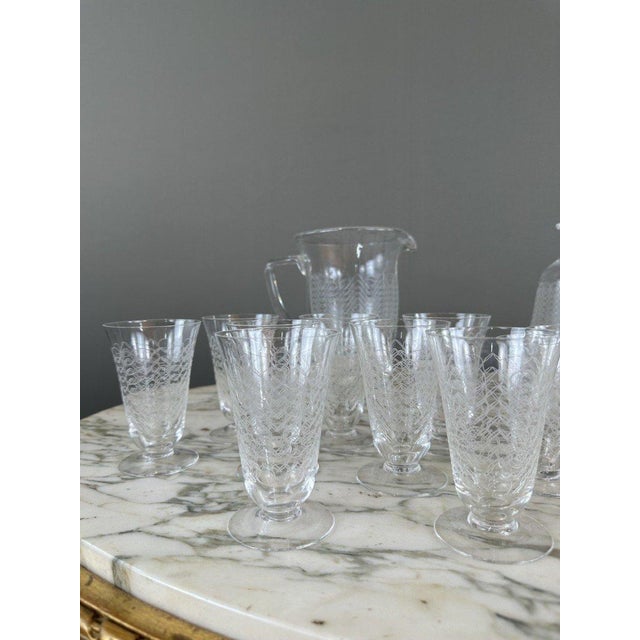 20th Century Crystal Service from Sèvres, Set of 18 For Sale - Image 10 of 13