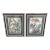 Vintage Pair of Palm Beach Style Pineapple Jungle Prints For Sale