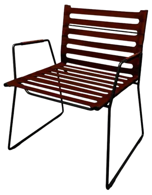 Mocca Strap Lounge Chair by OxDenmarq