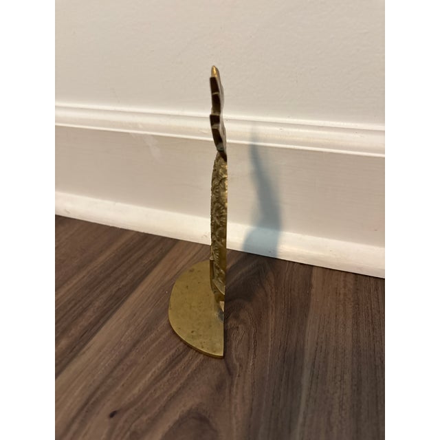 One Brass Pinapple Bookend
