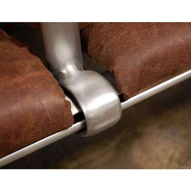 1970s Bruce Hannah & Andrew Morrison for Knoll 3-Seat Sling Sofa For Sale - Image 5 of 6