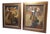 Modern Harquebusier Angels, 1960s, Oil on Canvas Paintings, Framed, Set of 2 For Sale - Image 3 of 7