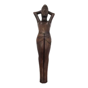 Mid 20th Century Carved Mahogany Figural Wood Nutcracker