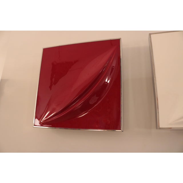 Modern 1960s Set of Six Modernist Wall Reliefs For Sale - Image 3 of 10