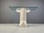 Vintage Travertine Console Table in the Manner of Carlo Scarpa, 1970s For Sale - Image 6 of 11