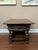 Antique English Side End Table Small Square Carved Oak Jacobean Revival C1910 For Sale - Image 4 of 18
