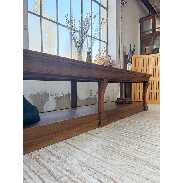 Glovemakers Drapers Table in Oak, 1900 For Sale - Image 13 of 18