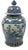 Chinese Grand Blue and White Porcelain Ginger Jar For Sale