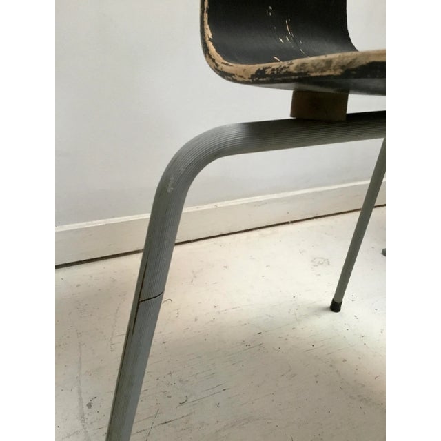 Set of Dining Chairs by Arne Jacobsen for Fritz Hansen, 1952 For Sale - Image 11 of 12