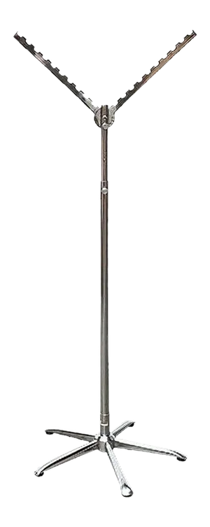 Mid-Century German Space Age Metal Coat Rack from Bremshey, Solingen