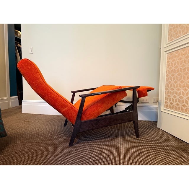 Mid 20th Century Attributed to Milo Baughman Mid Century Recliner For Sale - Image 9 of 11