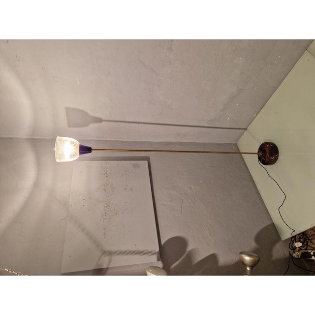 Black LTE6 Floor Lamp by Ignazio Gardella for Azucena, 1950s For Sale - Image 8 of 18