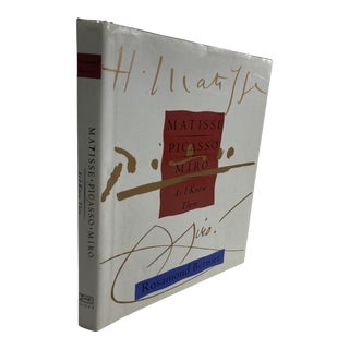 Matisse, Picasso, Miró: As I Knew Them by Rosamond Bernier Alfred A. Knopf, 1991 Hardcover For Sale
