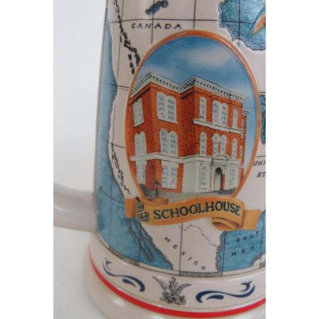 Anheuser Busch Beer Stein Collectors Club 1996 World's Largest Brewer 4825b For Sale - Image 14 of 15
