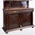 Late 19th Century Antique Cupboard in Walnut, 1880s For Sale - Image 5 of 14