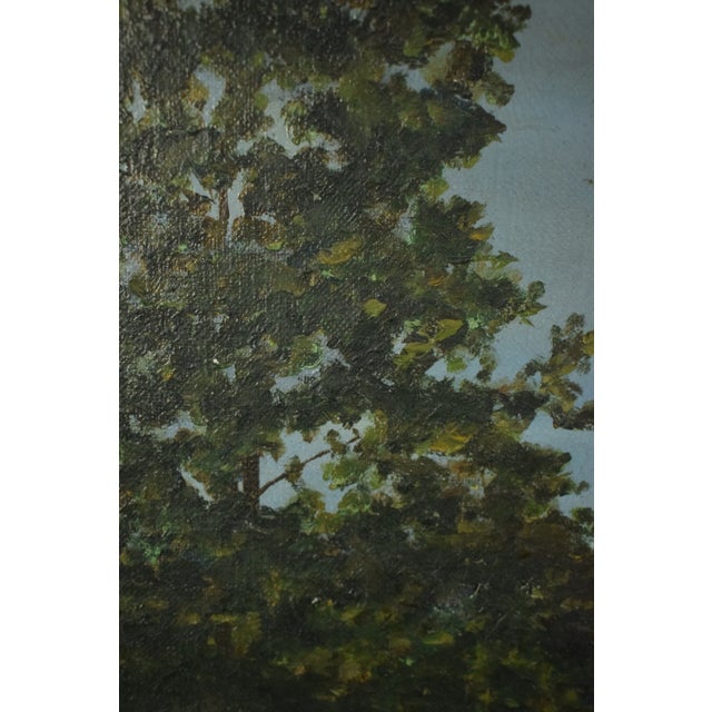 White Mid 20th Century "Gray Steeplechaser #8" by Fairfield G. Coogan (1924-2024) For Sale - Image 8 of 10