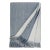 Alpaca Double Sided Throw - Coastal Fog For Sale