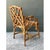 Crafted in China during the 20th century, this vintage Chinese Chippendale armchair beautifully merges Eastern organic...