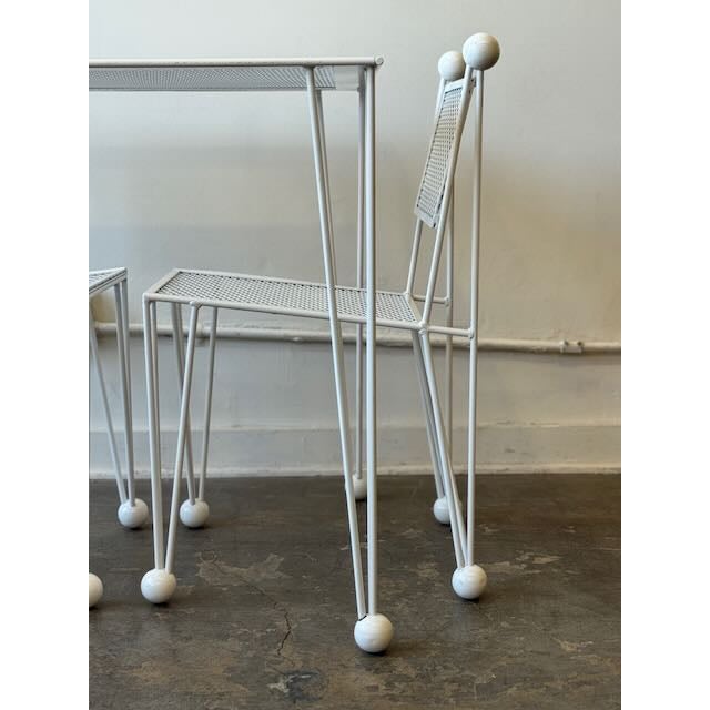 Custom Patio Set by Steve Campos, 3 Pieces For Sale - Image 10 of 14