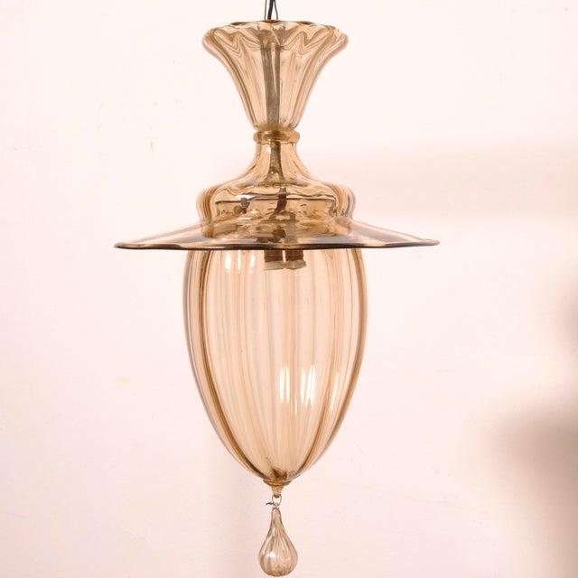 Murano Glass Pendant attributed to Napoleone Martinuzzi, Italy, 1930s For Sale - Image 6 of 14