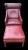 This Chair and footstool are in very good original condition, no holes or tears in the Indian red leather, nor any...
